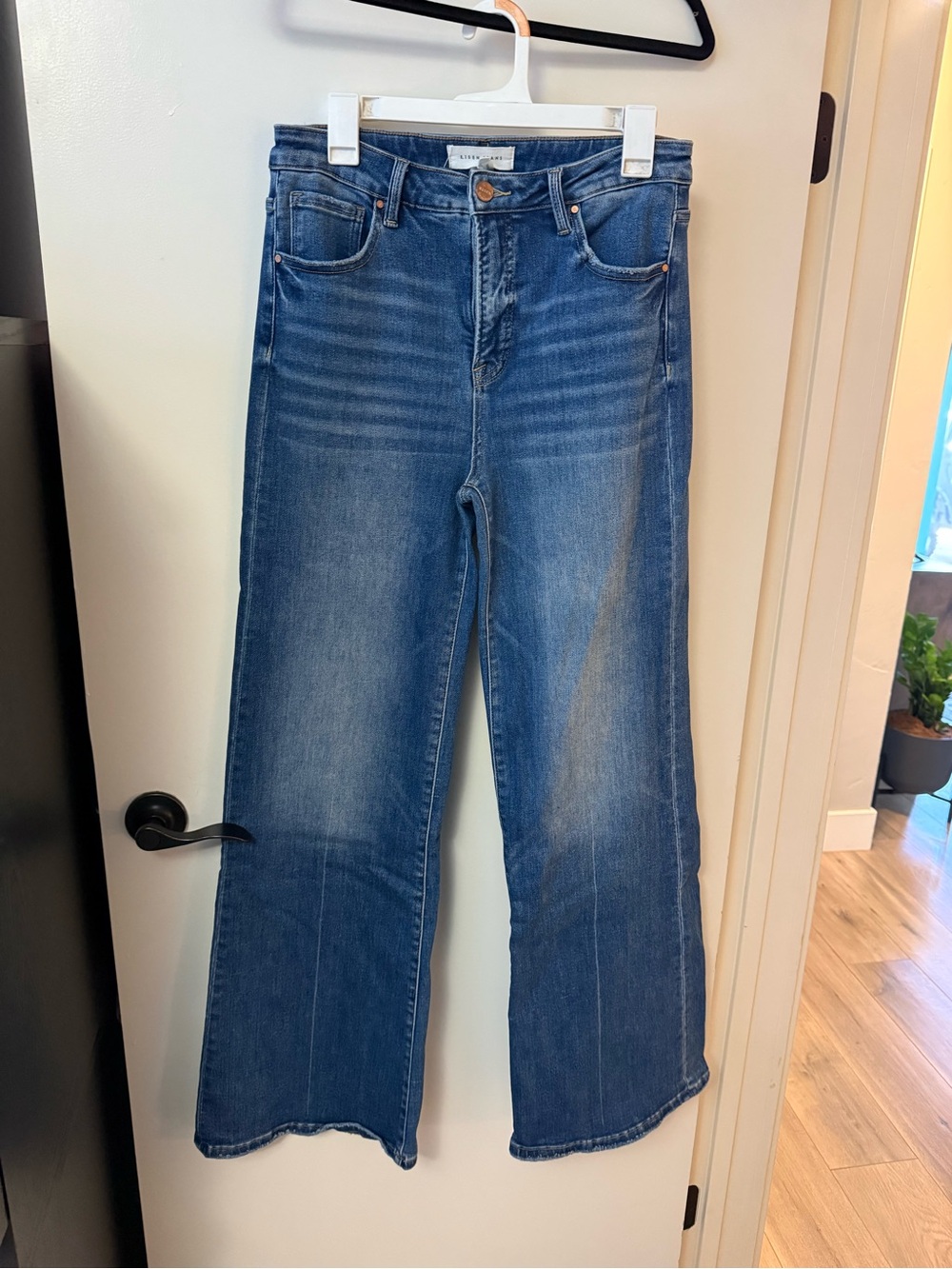Risen High-Rise Wide Leg Women’s Jeans - Blue